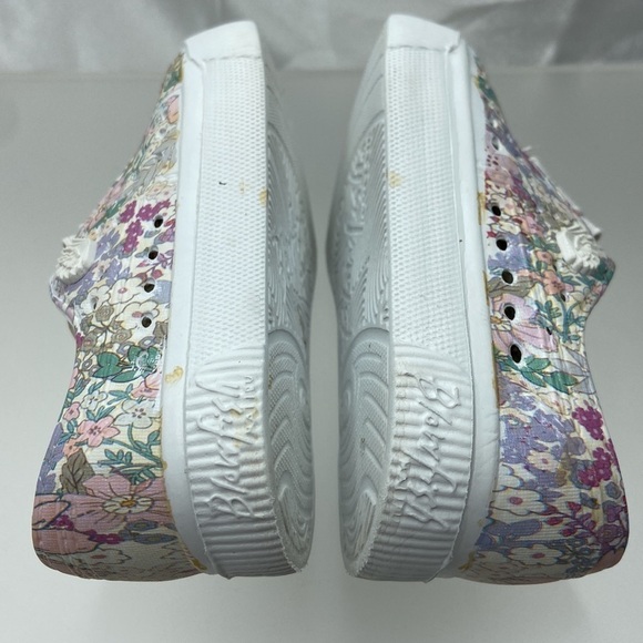 Blowfish Malibu Girls Floral Perforated Slip On Water Sneakers Toddler Size 5T - Picture 6 of 12